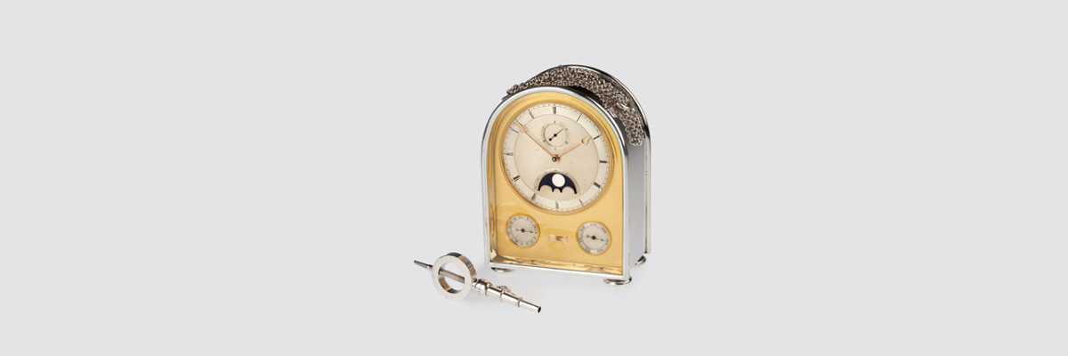 mantle carriage clocks sold button