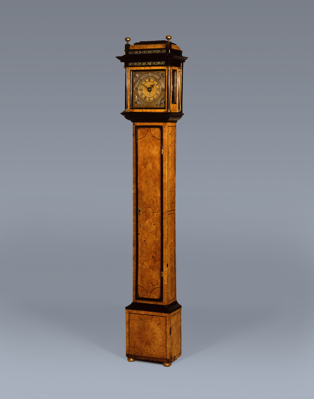 Boxwood night clock by Tompion